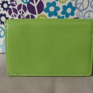 Vibrant Green Card Holder
